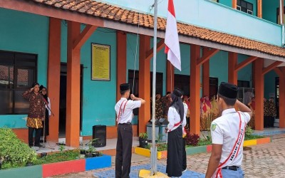 Upacara HUT kemerdekaan RI ke 78